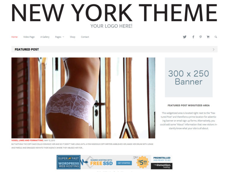 New York - A Minimal WordPress Magazine Theme