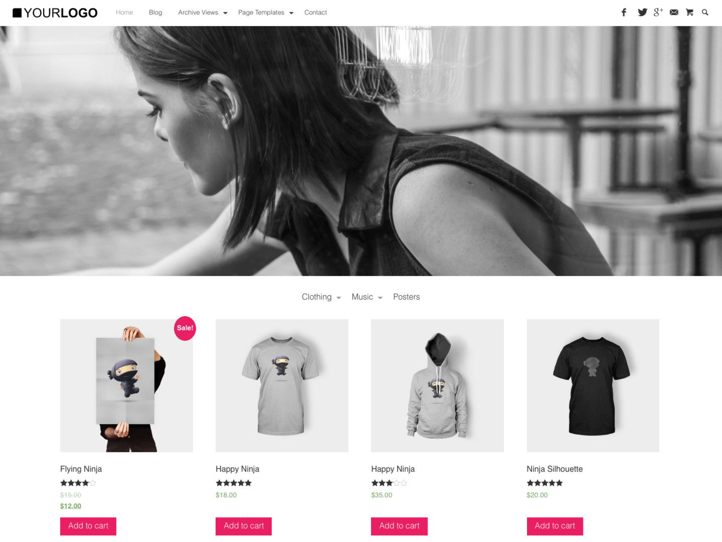 Pop Up Shop - A WooCommerce Ready WordPress Theme