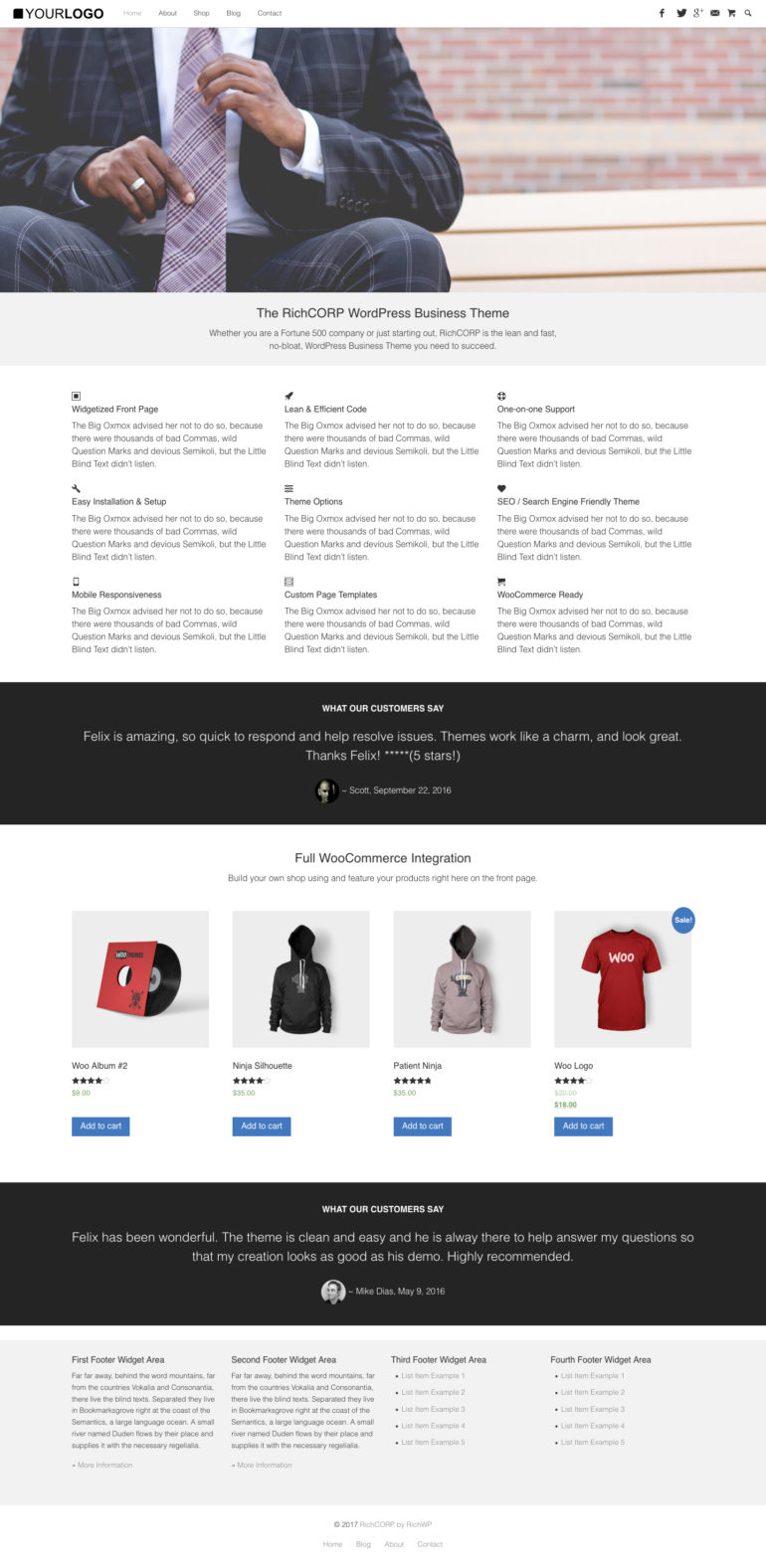 RichCORP - WordPress Business Theme