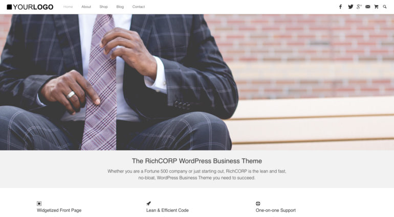 RichCORP – WordPress Business Theme
