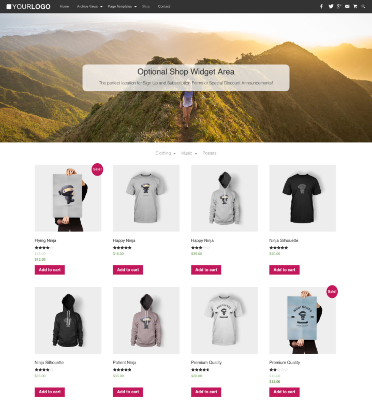 Rich Master is a WooCommerce Ready Personal Blogging Theme 